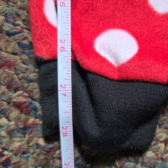 Disney Women's Black/Red Minnie Mouse 2 Piece Set-Pajamas/Pants Size Small - Picture 8 of 8